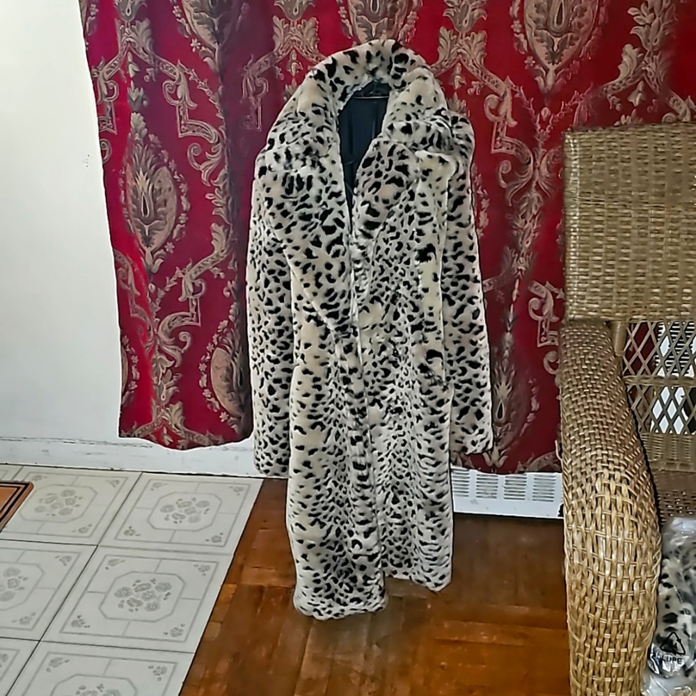 SUPERDRY LUXE FAUX VINTAGE FUR WINTER COAT WMNS 8